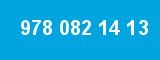 978 082 14 13 978 082 14 13